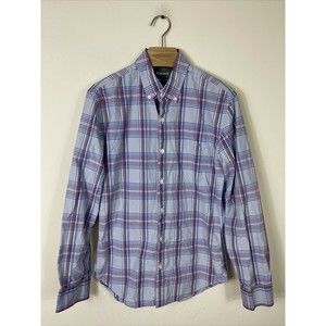 Bonobos Shirt Slim Fit Button Up Mens Size Small Long Sleeves Plaid